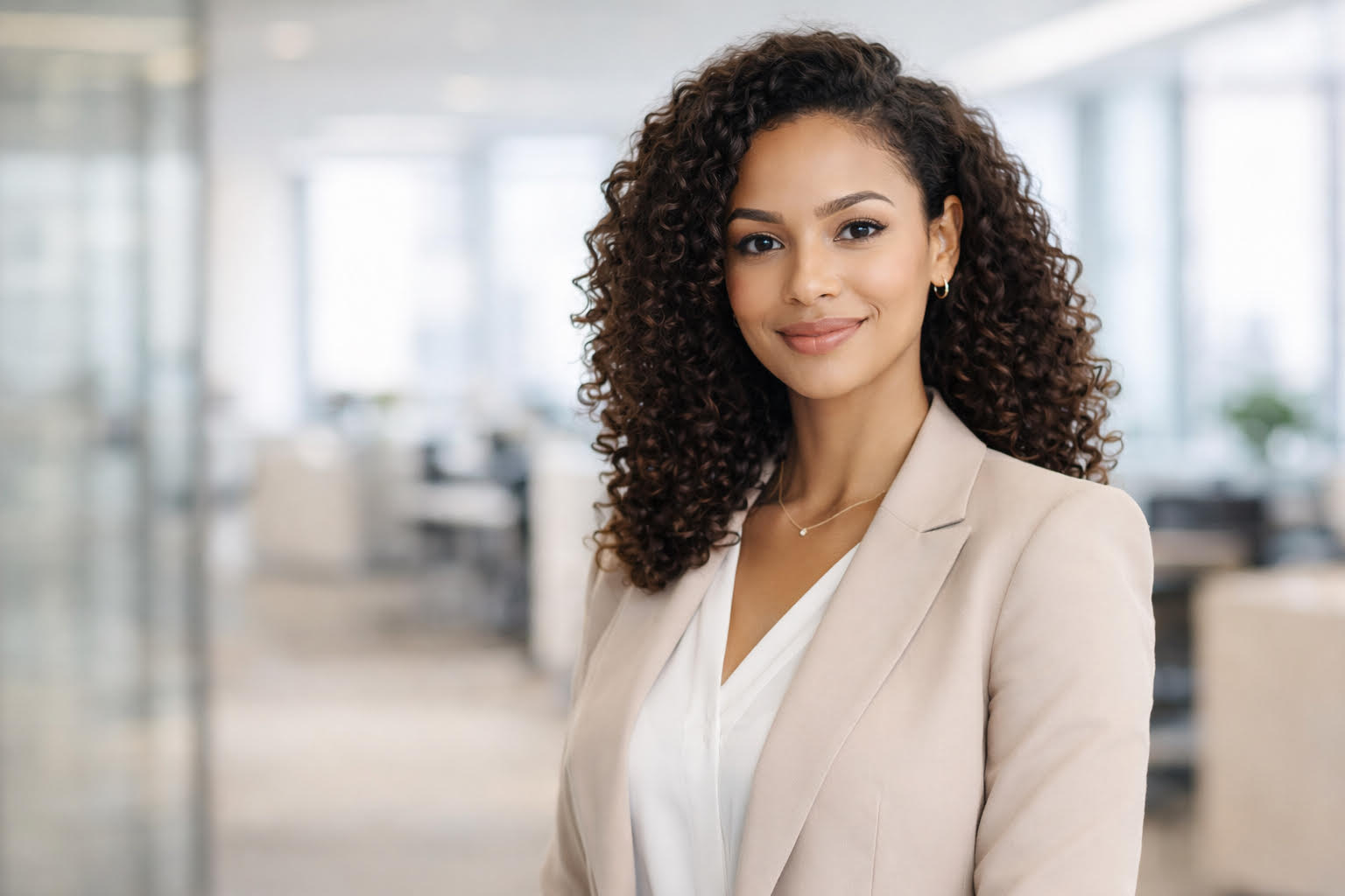 A professional portrait of a manager